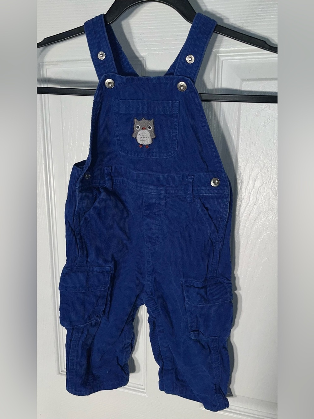 12-18 Months Toddler Baby Boy’s Gymboree Adorable Owl Corduroy Overalls Cotton
